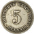 Coin, GERMANY - EMPIRE, Wilhelm II, 5 Pfennig, 1905, Munich, VF(30-35)