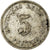 Moneda, ALEMANIA - IMPERIO, Wilhelm II, 5 Pfennig, 1912, Munich, BC+, Cobre -