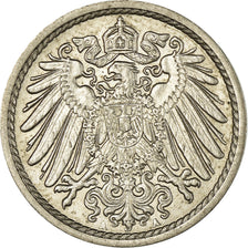 Coin, GERMANY - EMPIRE, Wilhelm II, 5 Pfennig, 1897, Berlin, EF(40-45)