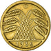 Coin, GERMANY, WEIMAR REPUBLIC, 5 Reichspfennig, 1936, Karlsruhe, EF(40-45)