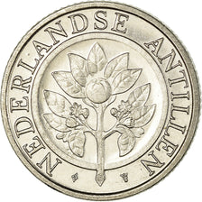 Coin, Netherlands Antilles, Beatrix, 10 Cents, 1992, AU(55-58), Nickel Bonded