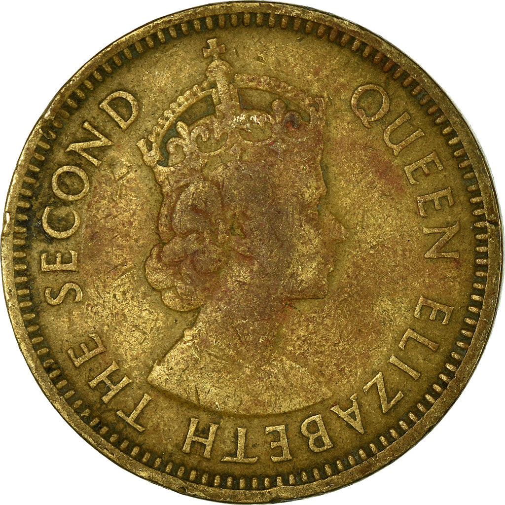 Coin, British Honduras, Elizabeth II, 5 Cents, 1969, EF(40-45), Nickel-brass