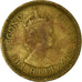 Coin, British Honduras, Elizabeth II, 5 Cents, 1969, EF(40-45), Nickel-brass