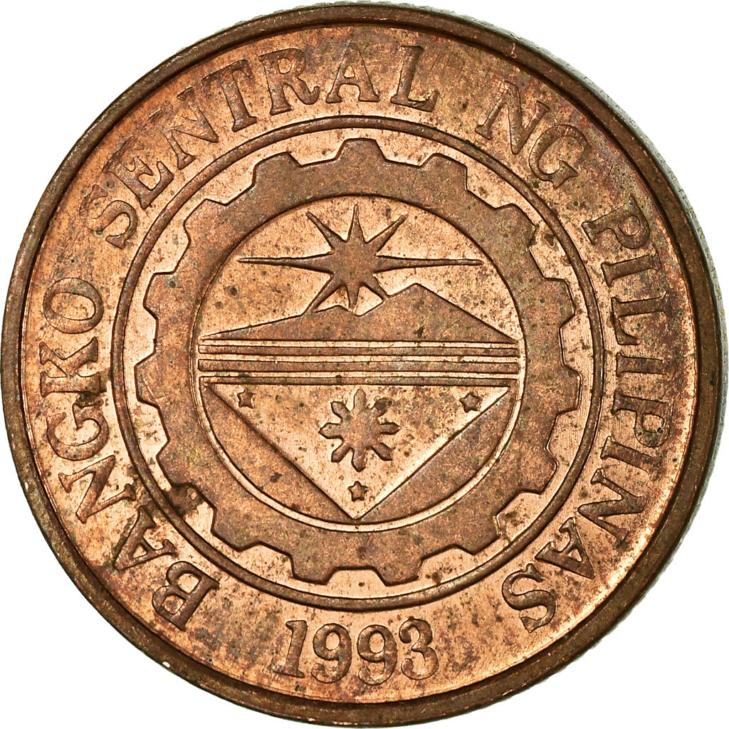 Coin, Philippines, 10 Sentimos, 2006, EF(40-45), Copper Plated Steel, KM:270.2
