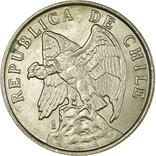 Coin, Chile, 50 Centavos, 1975, AU(55-58), Copper-nickel, KM:206