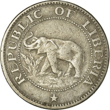 Coin, Liberia, 5 Cents, 1972, EF(40-45), Copper-nickel, KM:14