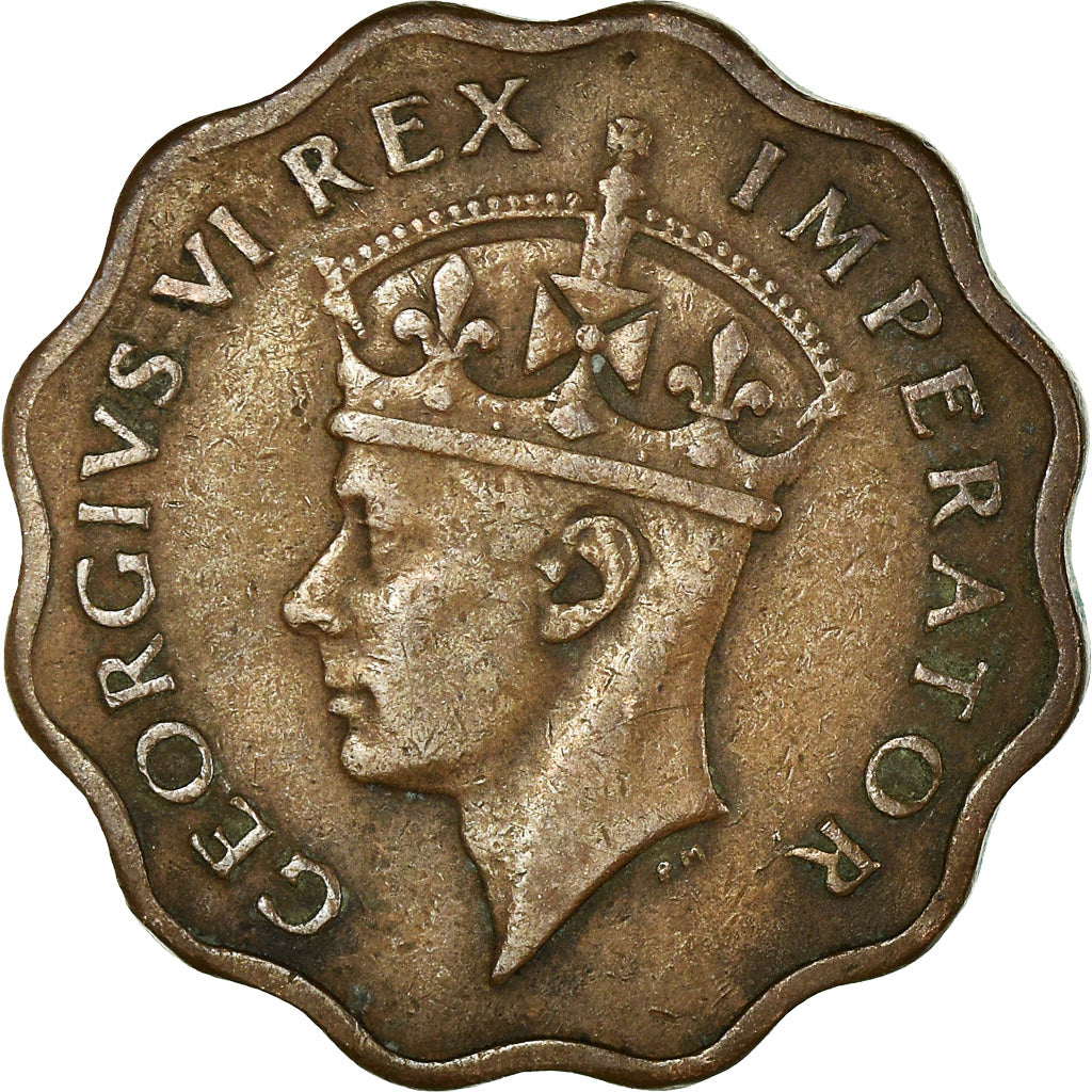 Coin, Cyprus, Piastre, 1942, EF(40-45), Bronze, KM:23a