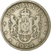 Monnaie, Roumanie, Ferdinand I, 2 Lei, 1924, TB+, Copper-nickel, KM:47