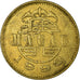 Coin, Macau, 50 Avos, 1993, British Royal Mint, EF(40-45), Brass, KM:72