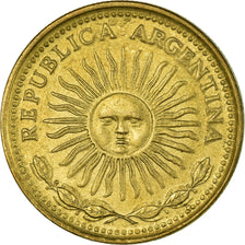 Moneta, Argentina, 5 Pesos, 1977, SPL-, Alluminio-bronzo, KM:71