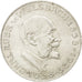AUSTRIA, 25 Schilling, 1958, KM #2884, AU(50-53), Silver, 30, 12.98