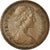 Munten, Groot Bretagne, Elizabeth II, 1/2 New Penny, 1975, ZF, Bronze, KM:914