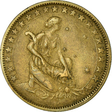 Moeda, Brasil, 1000 Reis, 1924, EF(40-45), Alumínio-Bronze, KM:525