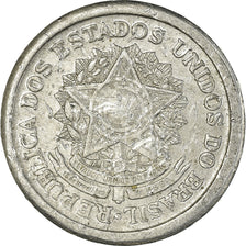 Coin, Brazil, 20 Centavos, 1961, EF(40-45), Aluminum, KM:565