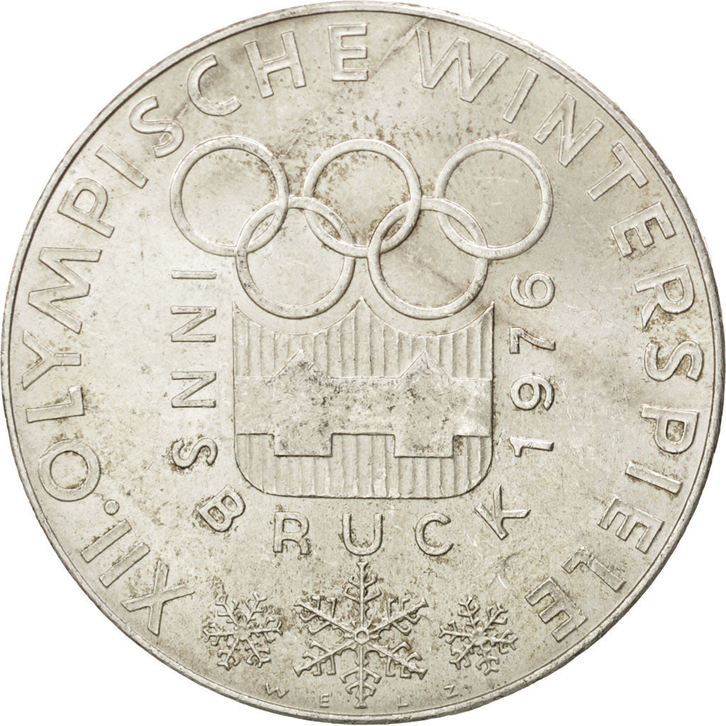 AUSTRIA, 100 Schilling, 1974, KM #2926, AU(50-53), Silver, 36, 23.88