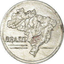 Coin, Brazil, 10 Cruzeiros, 1965, EF(40-45), Aluminum, KM:572