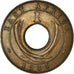 Coin, EAST AFRICA, George V, Cent, 1935, EF(40-45), Bronze, KM:22