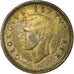 Coin, South Africa, George VI, 6 Pence, 1952, EF(40-45), Silver, KM:36.2