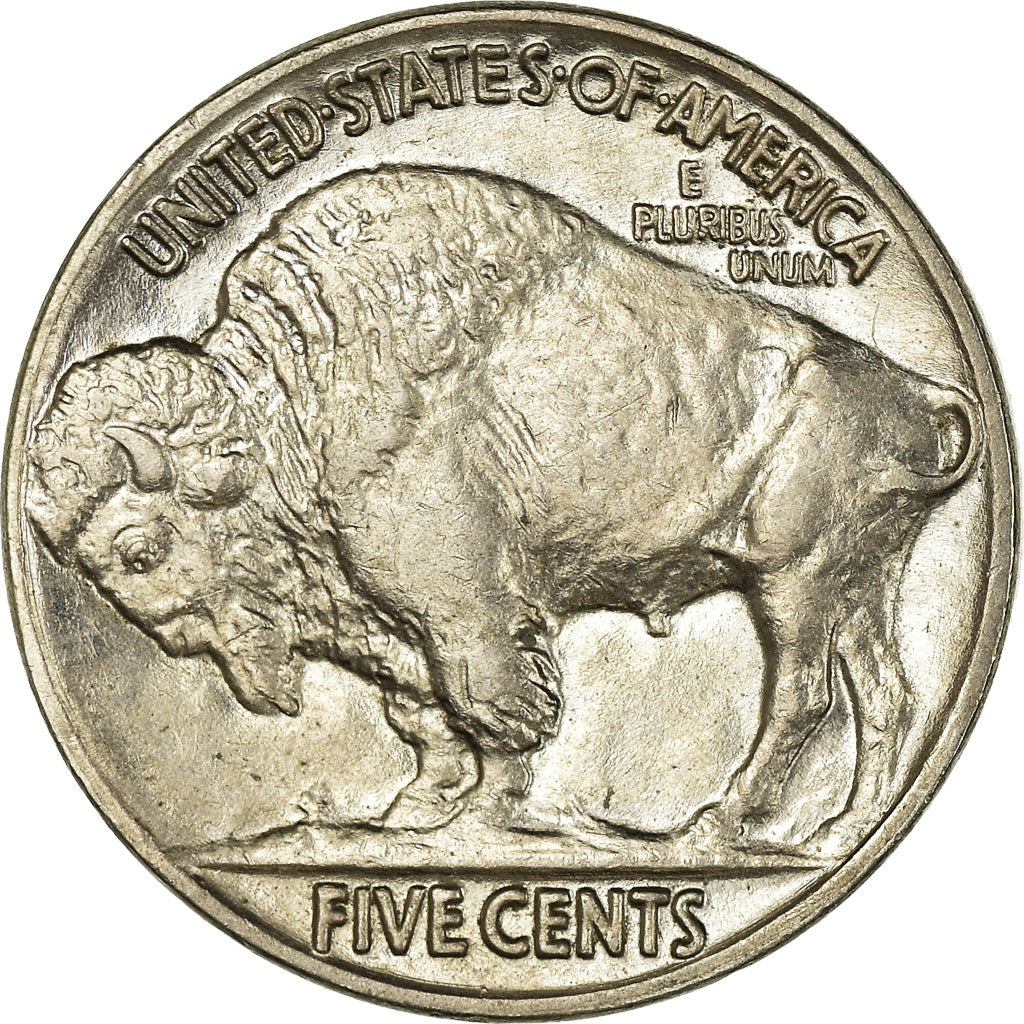 Munten, Verenigde Staten, Buffalo Nickel, 5 Cents, 1936, U.S. Mint