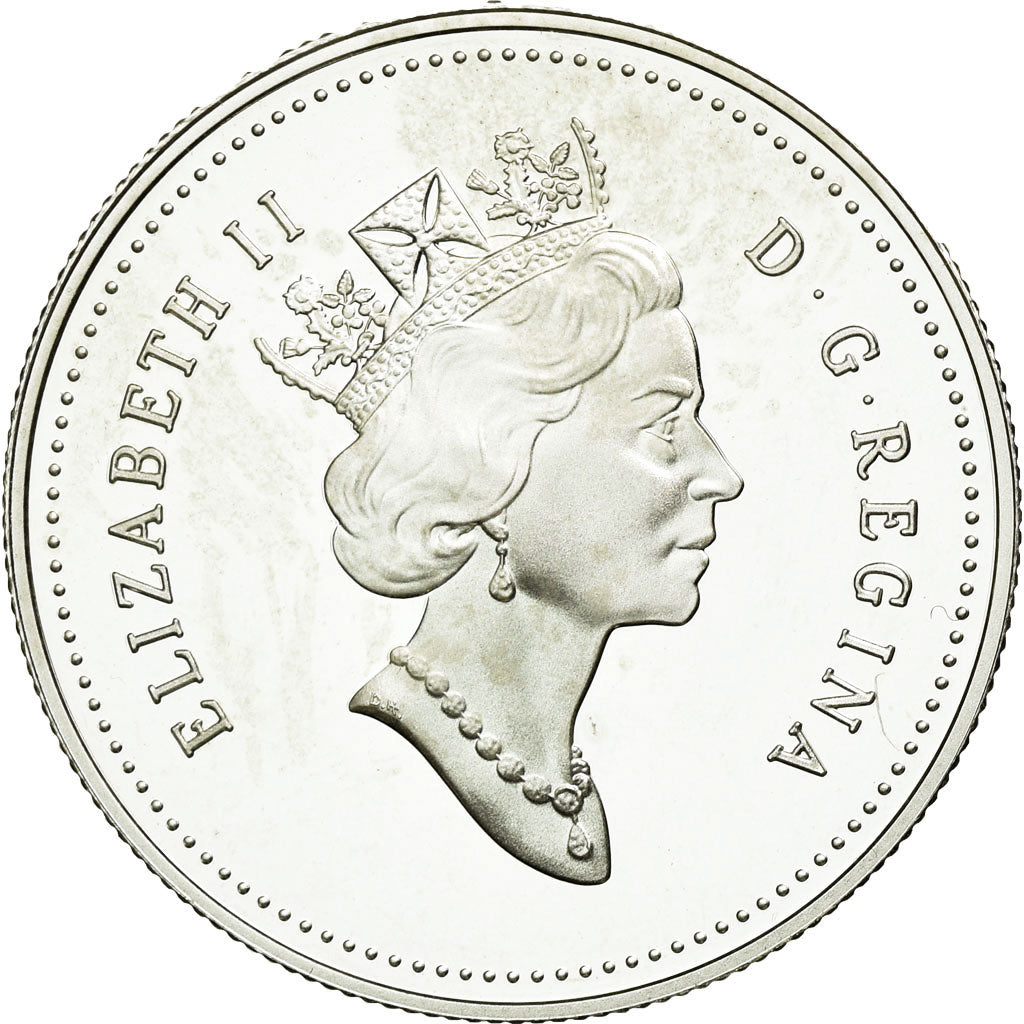 Coin, Canada, Elizabeth II, 50 Cents, 2000, Royal Canadian Mint, Ottawa