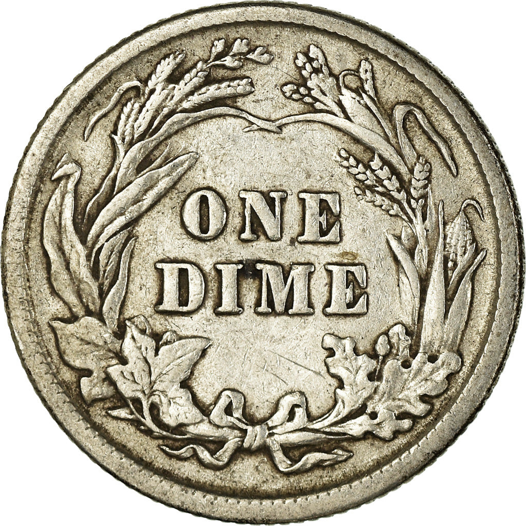 Moneta, Stati Uniti, Barber Dime, Dime, 1912, U.S. Mint, Philadelphia, BB