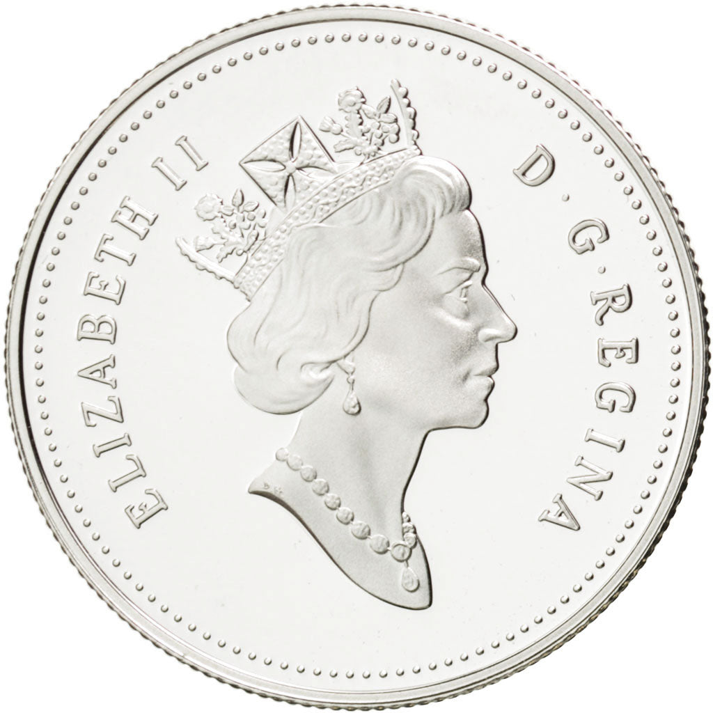 CANADA, 50 Cents, 2000, Royal Canadian Mint, KM #392, MS(65-70), Silver, 9.50