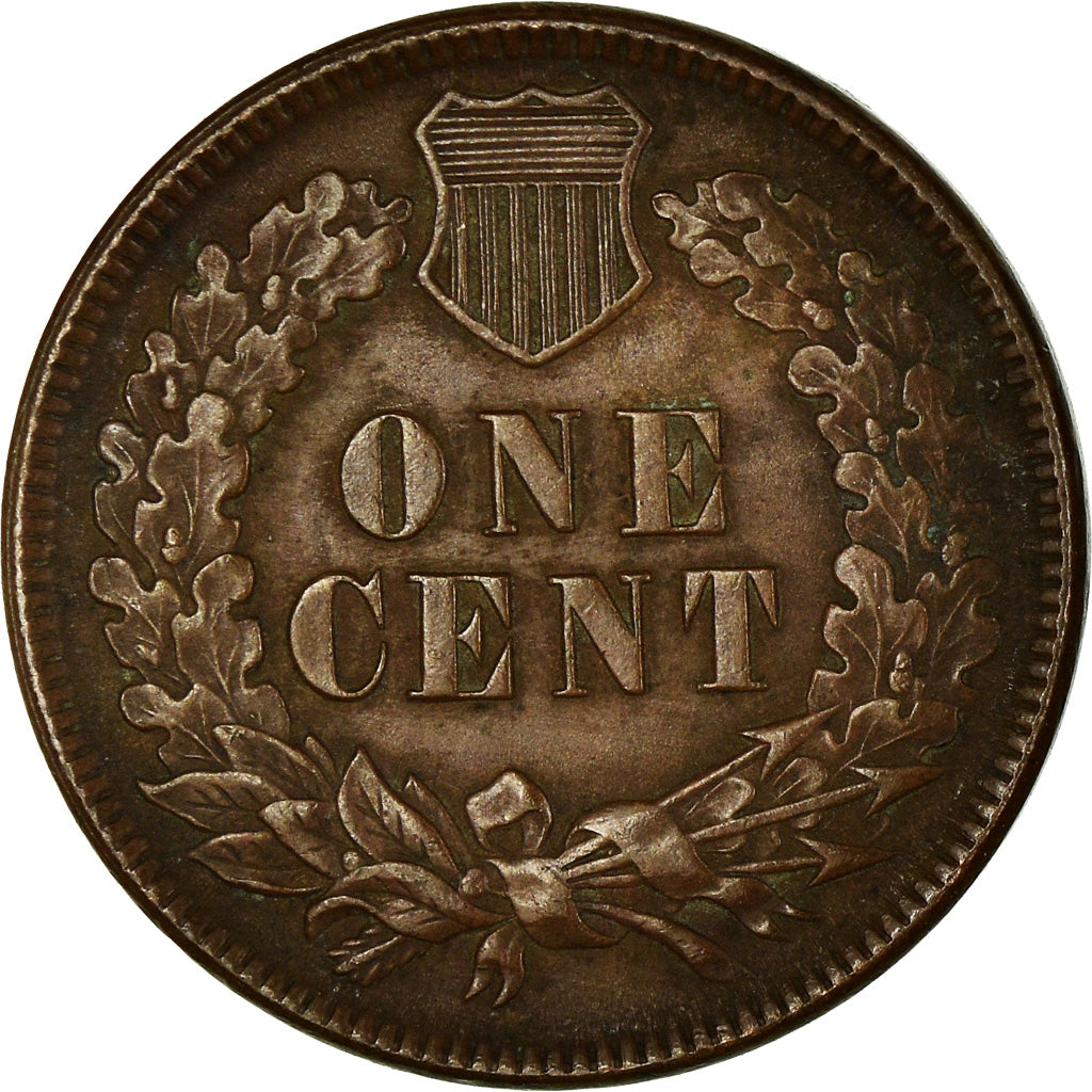 Coin, United States, Indian Head Cent, Cent, 1889, U.S. Mint, Philadelphia