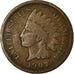 Coin, United States, Indian Head Cent, Cent, 1907, U.S. Mint, Philadelphia