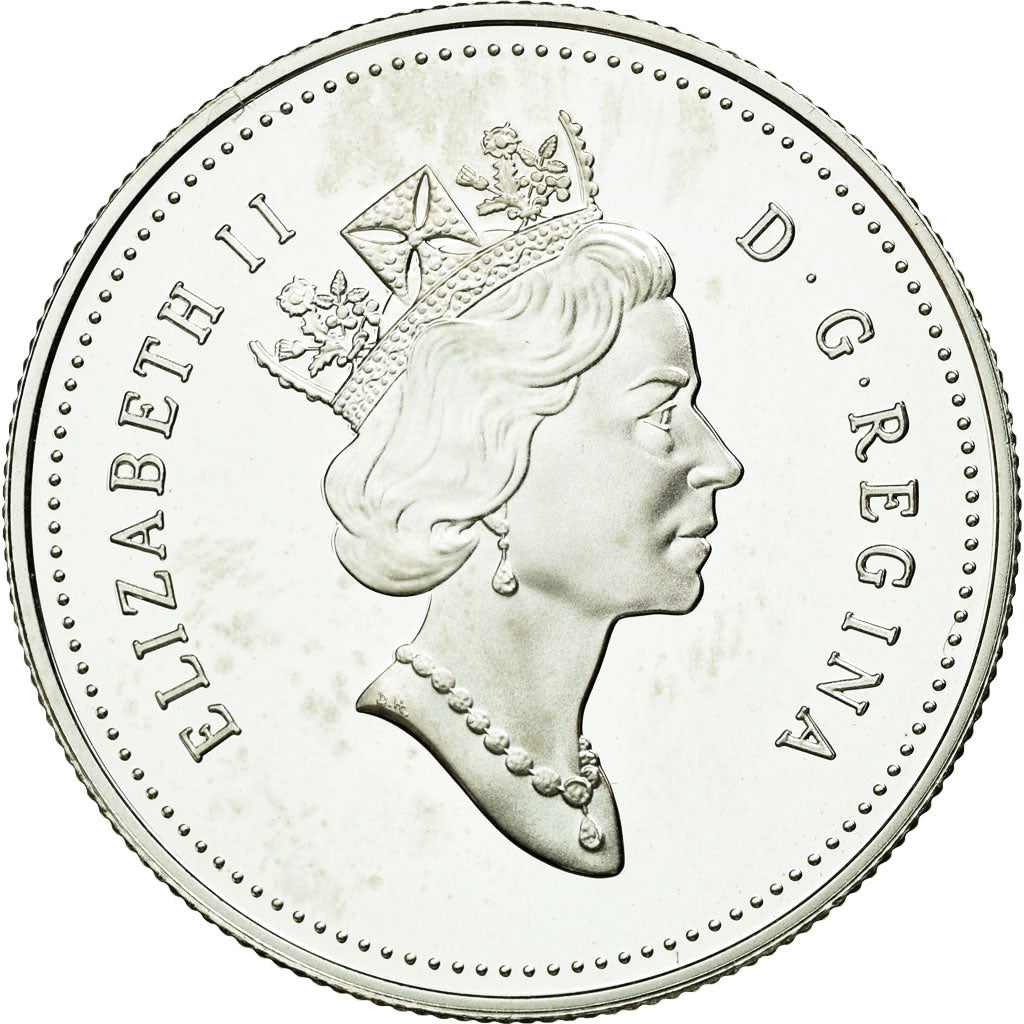 Coin, Canada, Elizabeth II, 50 Cents, 2000, Royal Canadian Mint, Ottawa