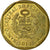 Coin, Peru, 10 Centimos, 2011, Lima, EF(40-45), Brass, KM:305.4