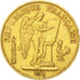 FRANCE, Génie, 20 Francs, 1874, Paris, KM #825, EF(40-45), Gold, Gadoury #1063, 