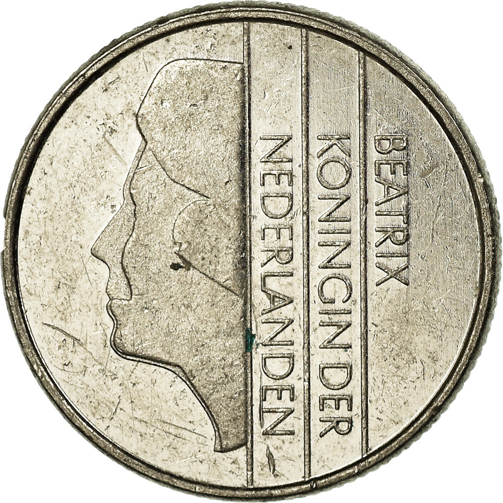 Moneda, Países Bajos, Beatrix, 10 Cents, 1996, MBC, Níquel, KM:203
