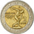 Grécia, 2 Euro, 2004 Olympics, 2004, EF(40-45), Bimetálico, KM:209