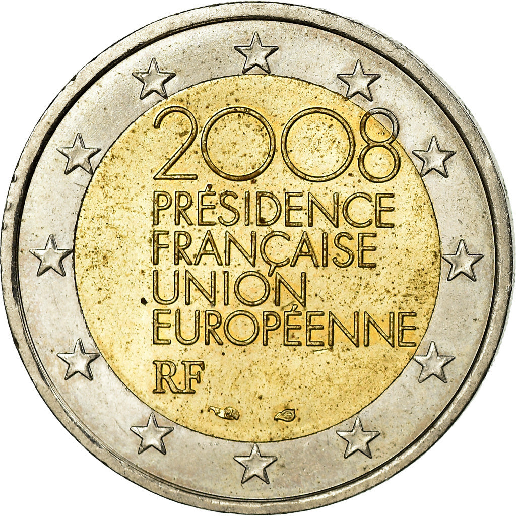 Francia, 2 Euro, 2008, BB, Bi-metallico, Gadoury:10, KM:1459