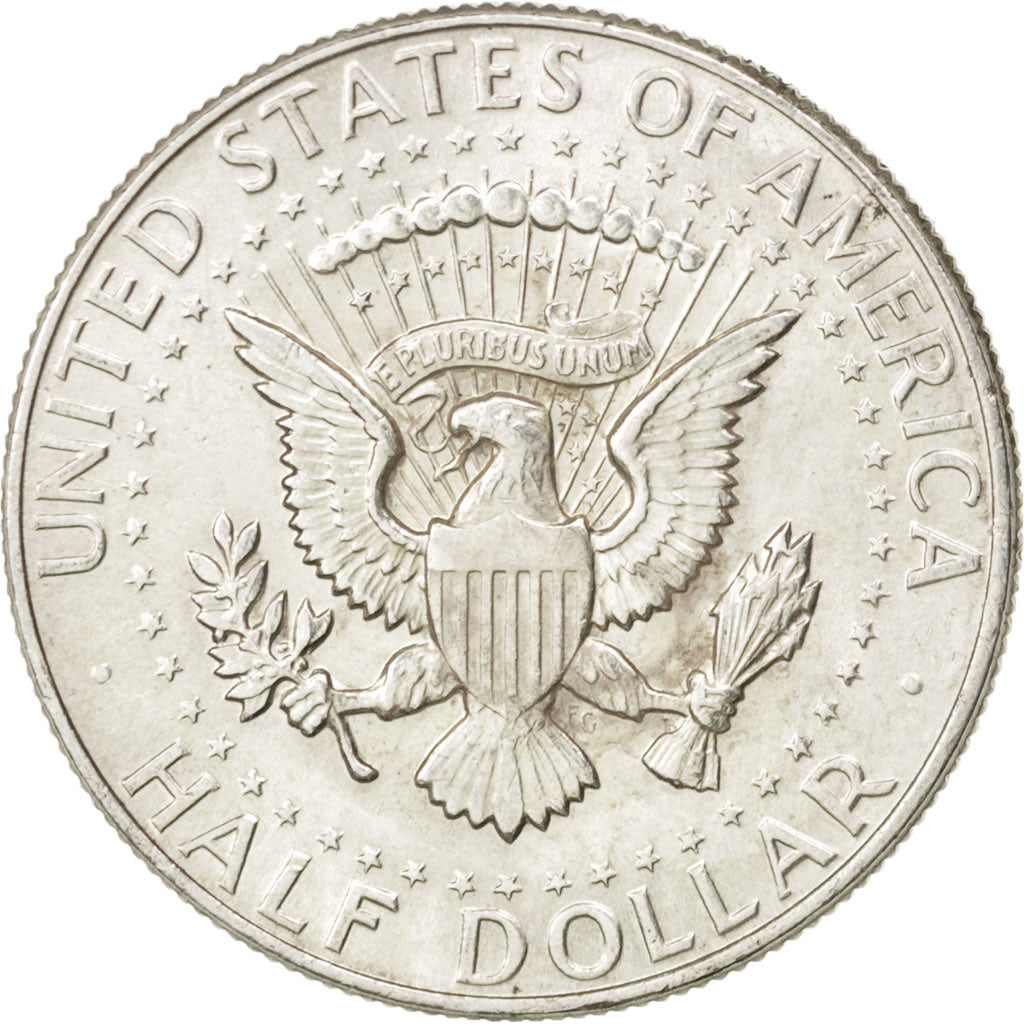 Coin, United States, Kennedy Half Dollar, Half Dollar, 1964, U.S. Mint