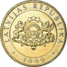 Coin, Latvia, 2 Lati, 1999, MS(63), Bi-Metallic, KM:38