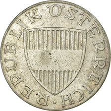 Moneta, Austria, 10 Schilling, 1957, VF(30-35), Srebro, KM:2882