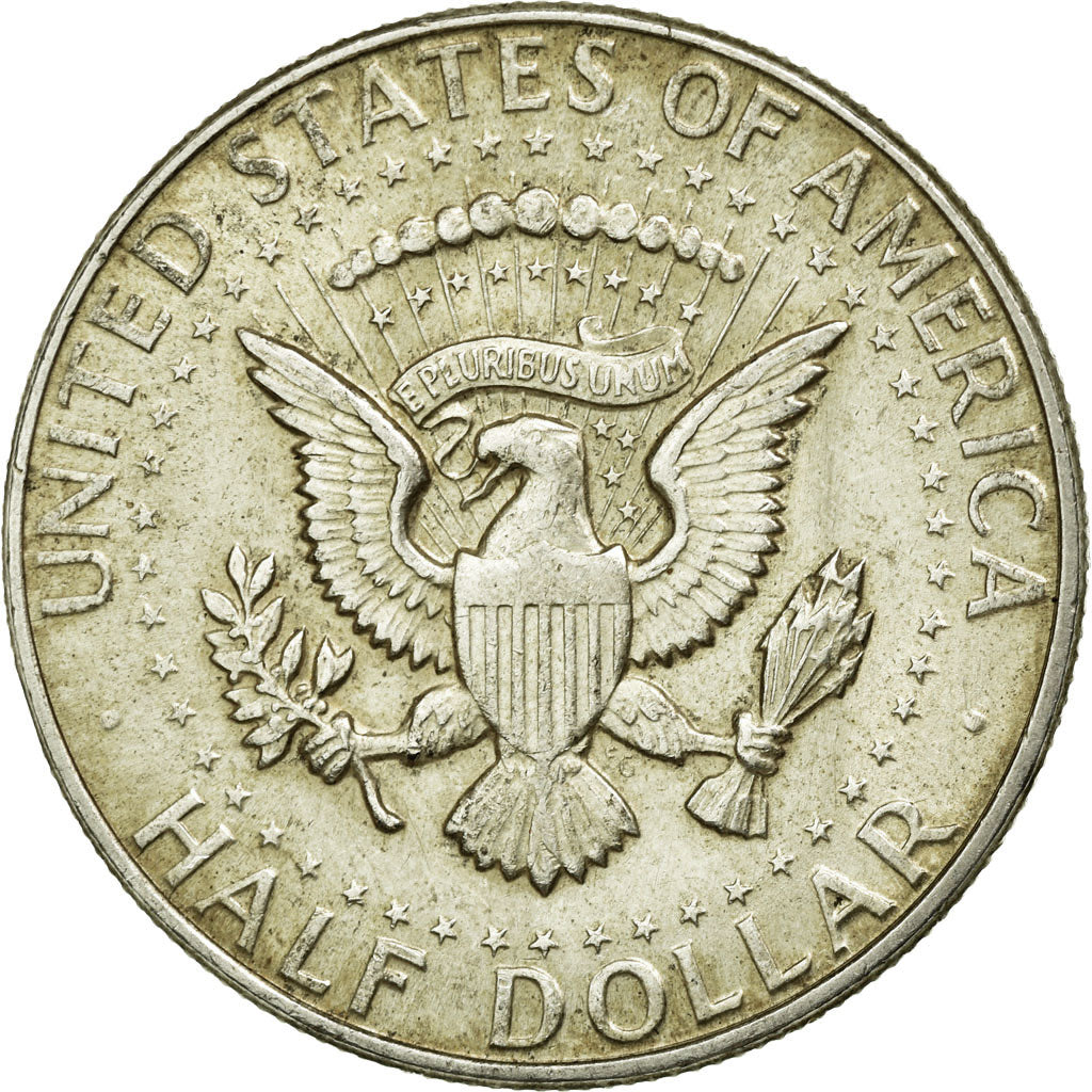 Coin, United States, Kennedy Half Dollar, Half Dollar, 1964, U.S. Mint