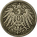 Coin, GERMANY - EMPIRE, Wilhelm II, 5 Pfennig, 1893, Berlin, VF(30-35)