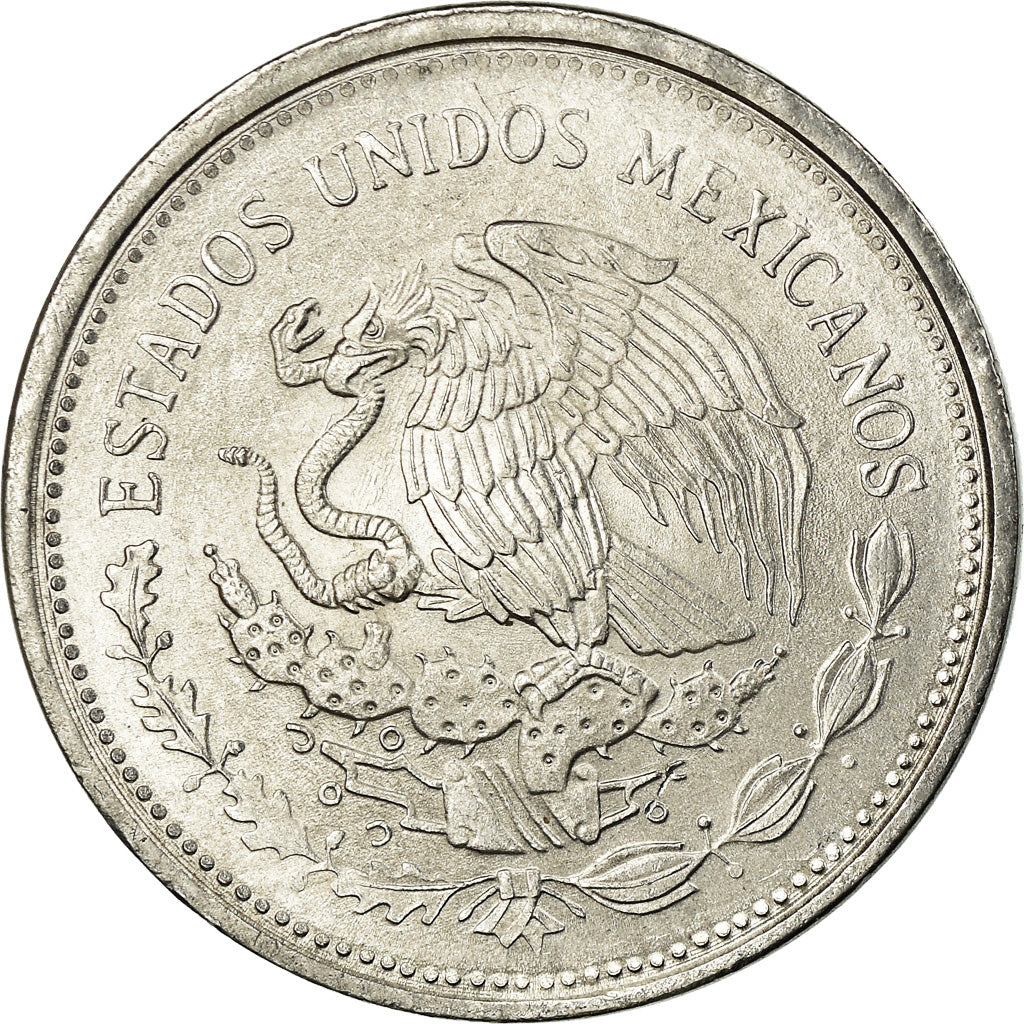 Coin, Mexico, Peso, 1985, Mexico City, AU(55-58), Stainless Steel, KM:496