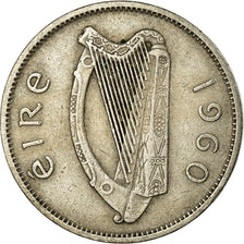 Moneta, REPUBBLICA D’IRLANDA, 6 Pence, 1960, BB, Rame-nichel, KM:13a