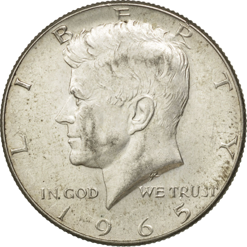 UNITED STATES, Kennedy Half Dollar, Half Dollar, 1965, U.S. Mint, KM #202a,...