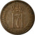 Munten, Noorwegen, Haakon VII, Ore, 1948, ZF, Bronze, KM:367