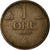 Munten, Noorwegen, Haakon VII, Ore, 1948, ZF, Bronze, KM:367