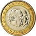 Monaco, Euro, 2002, MS(65-70), Bi-Metallic, KM:173