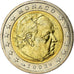 Monaco, 2 Euro, 2002, MS(64), Bimetaliczny, KM:174