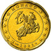 Monaco, 20 Euro Cent, 2002, Paris, MS(65-70), Mosiądz, KM:171