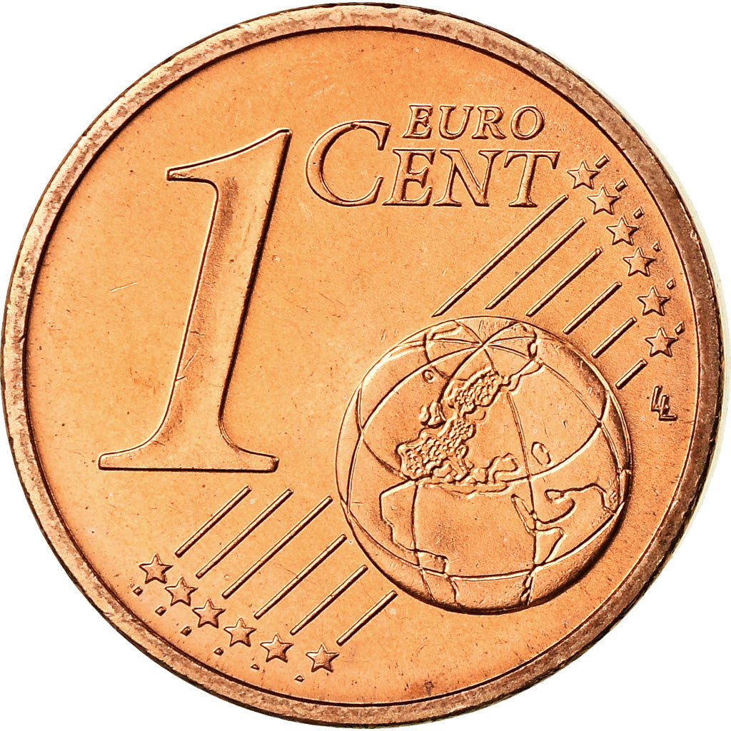 Monaco, Euro Cent, 2002, MS(65-70), Copper Plated Steel, KM:167