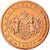 Mónaco, 2 Euro Cent, 2002, MS(65-70), Aço Cromado a Cobre, KM:168