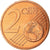 Mónaco, 2 Euro Cent, 2002, MS(65-70), Aço Cromado a Cobre, KM:168